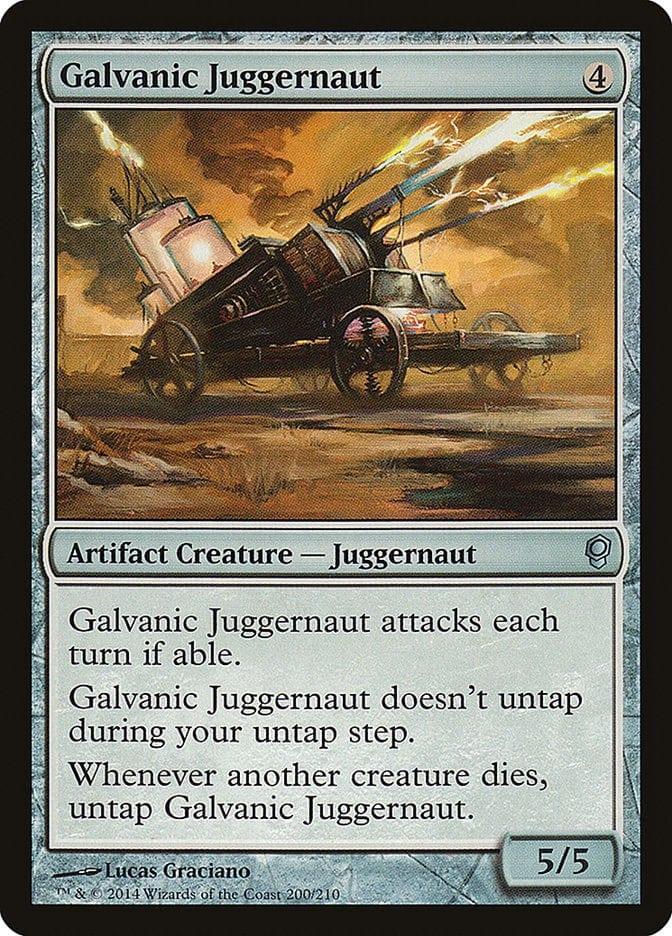 Magic: The Gathering MTG Single Galvanic Juggernaut [Conspiracy]