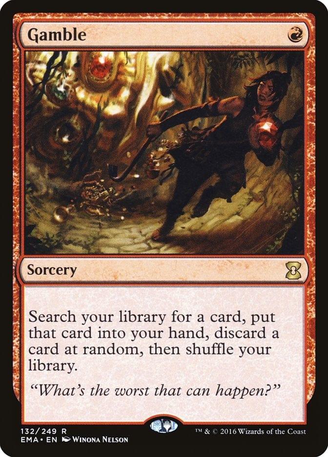 Magic: The Gathering MTG Single Gamble [Eternal Masters]
