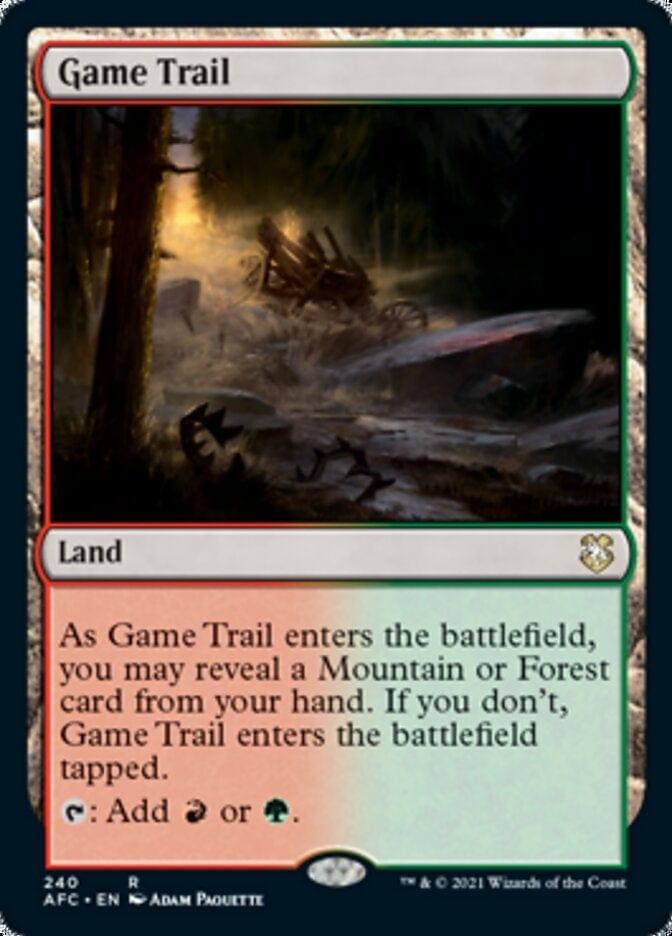 Magic: The Gathering MTG Single Game Trail [Dungeons & Dragons: Adventures in the Forgotten Realms Commander]