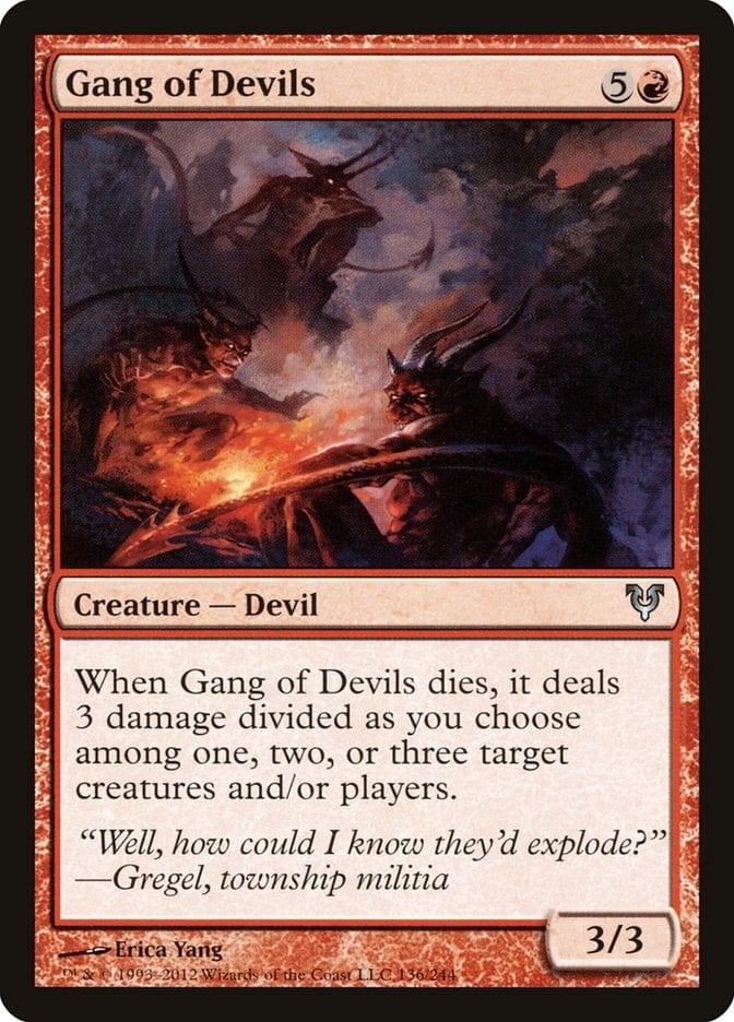 Magic: The Gathering MTG Single Gang of Devils [Avacyn Restored]