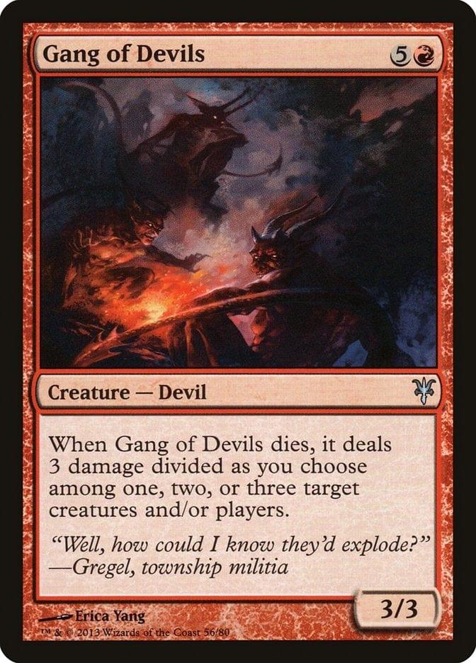 Magic: The Gathering MTG Single Gang of Devils [Duel Decks: Sorin vs. Tibalt]
