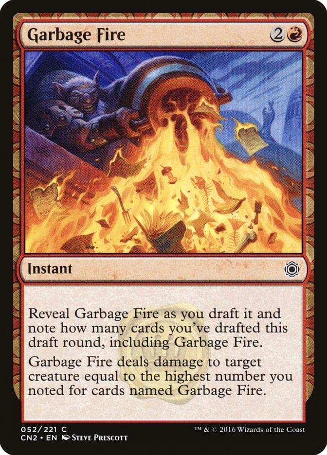 Magic: The Gathering MTG Single Garbage Fire [Conspiracy: Take the Crown]