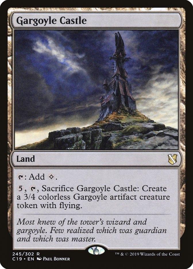 Magic: The Gathering MTG Single Gargoyle Castle [Commander 2019]