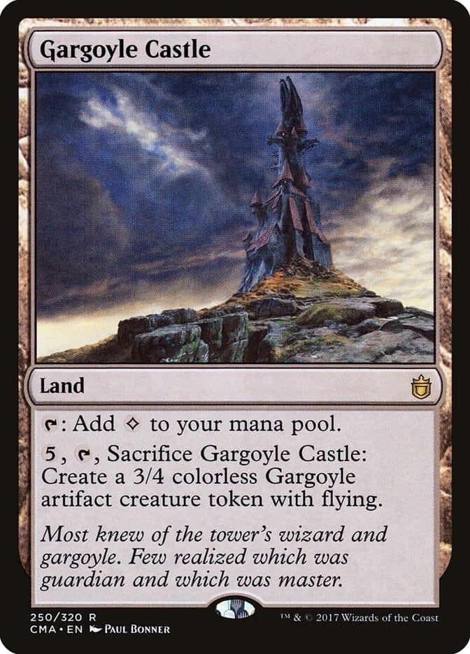 Magic: The Gathering MTG Single Gargoyle Castle [Commander Anthology]
