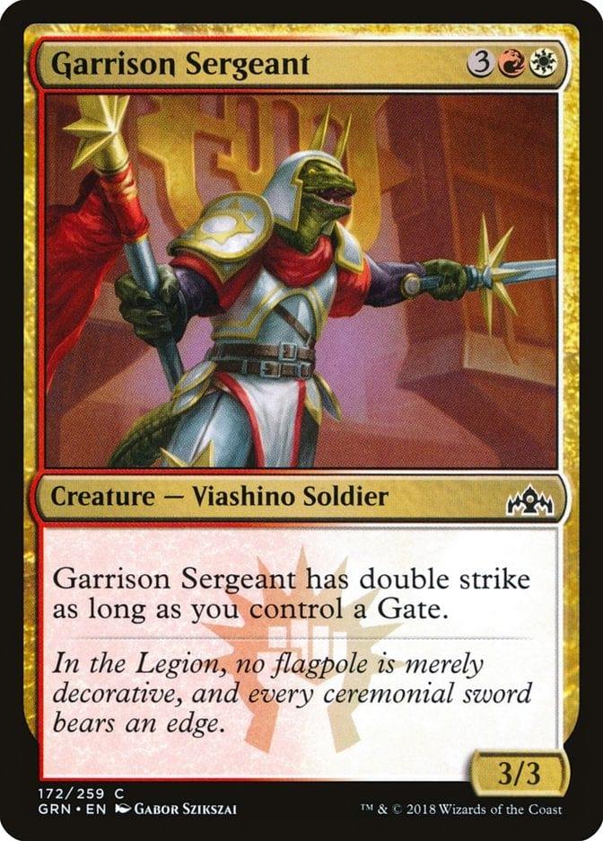 Magic: The Gathering MTG Single Garrison Sergeant [Guilds of Ravnica]