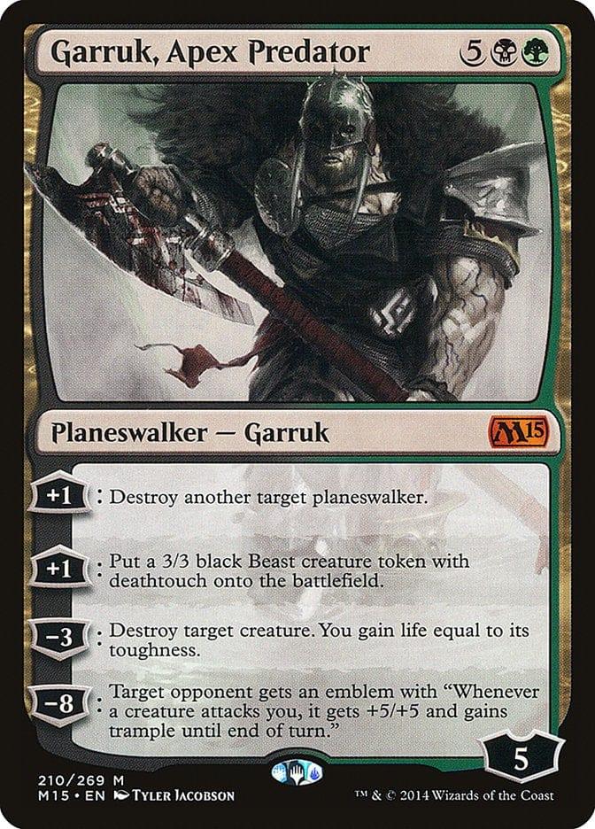 Magic: The Gathering MTG Single Garruk, Apex Predator [Magic 2015]