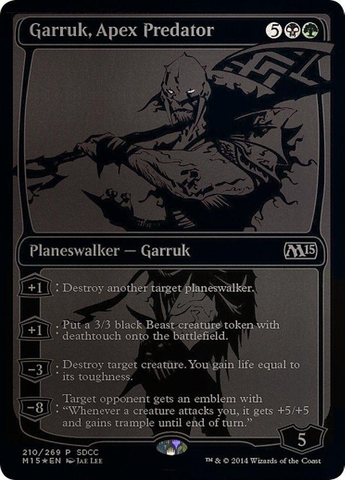 Magic: The Gathering MTG Single Garruk, Apex Predator [San Diego Comic-Con 2014]