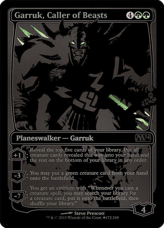 Magic: The Gathering MTG Single Garruk, Caller of Beasts [San Diego Comic-Con 2013]