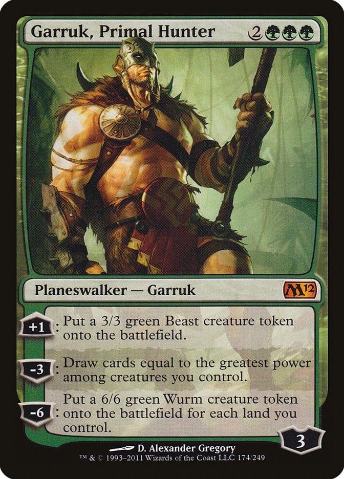 Magic: The Gathering MTG Single Garruk, Primal Hunter [Magic 2012]