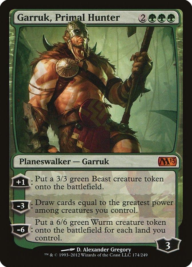 Magic: The Gathering MTG Single Garruk, Primal Hunter [Magic 2013]