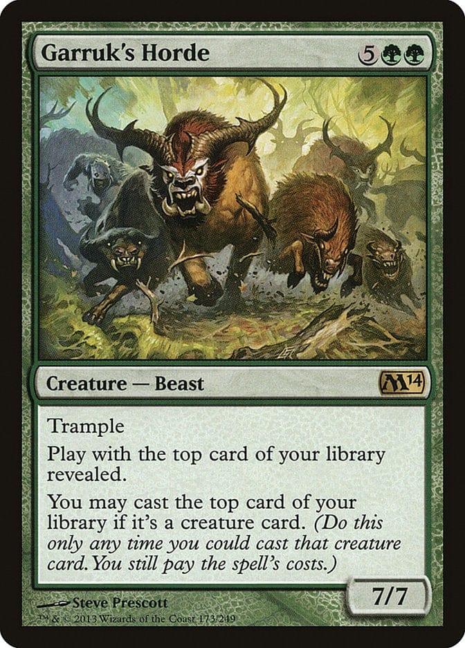 Magic: The Gathering MTG Single Garruk's Horde [Magic 2014]