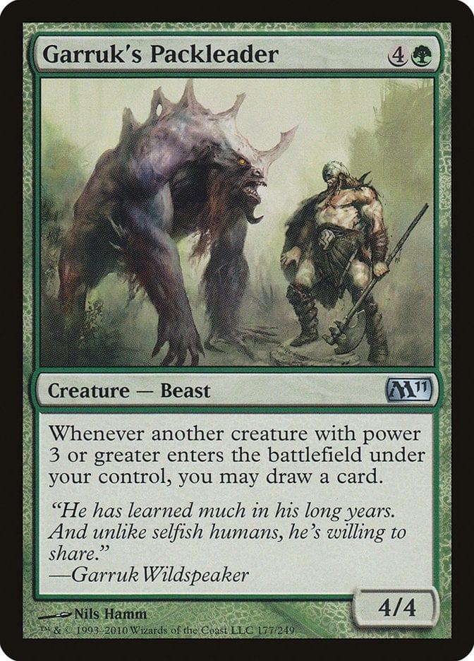 Magic: The Gathering MTG Single Garruk's Packleader [Magic 2011]