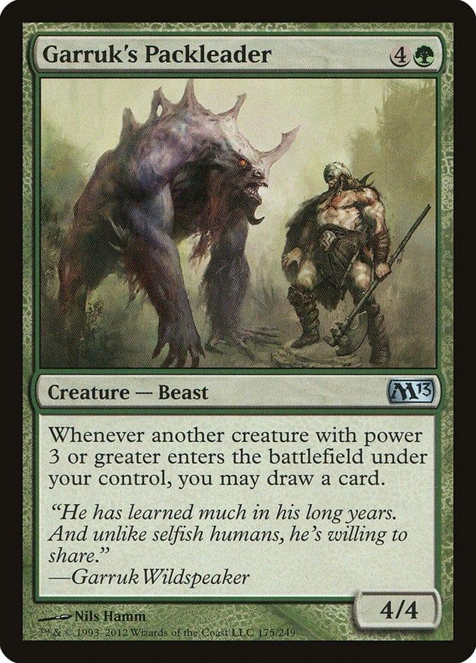Magic: The Gathering MTG Single Garruk's Packleader [Magic 2013]