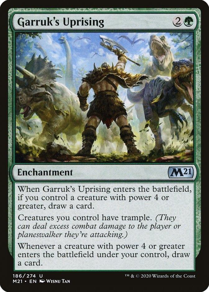 Magic: The Gathering MTG Single Garruk's Uprising [Core Set 2021]