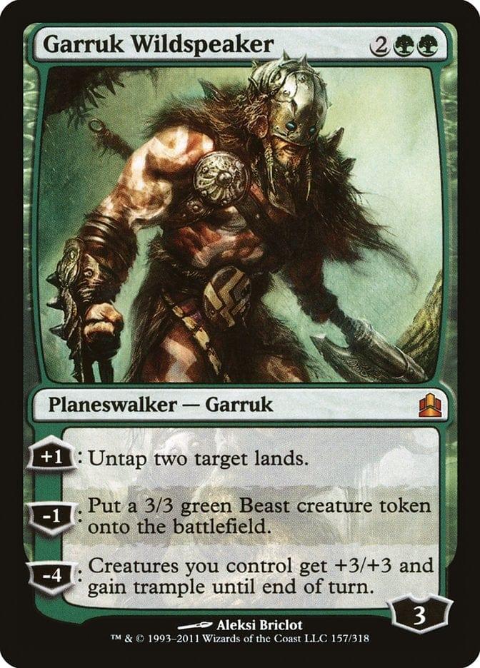 Magic: The Gathering MTG Single Garruk Wildspeaker [Commander 2011]