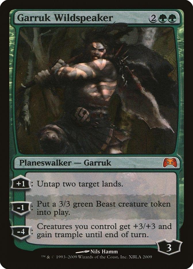Magic: The Gathering MTG Single Garruk Wildspeaker (Duels of the Planeswalkers Promos) [Duels of the Planeswalkers Promos 2009]