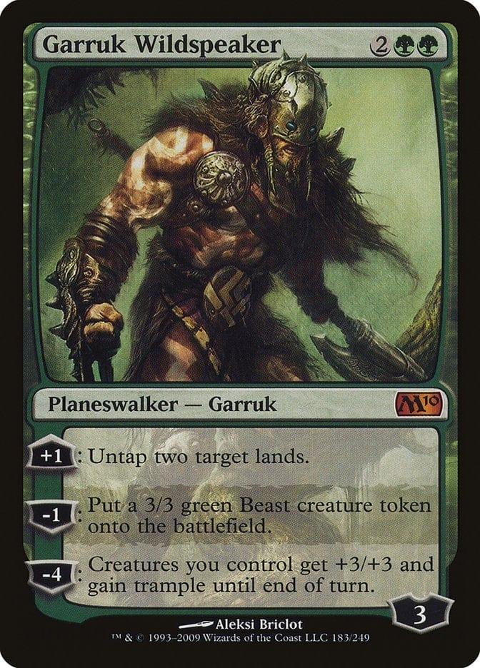 Magic: The Gathering MTG Single Garruk Wildspeaker [Magic 2010]