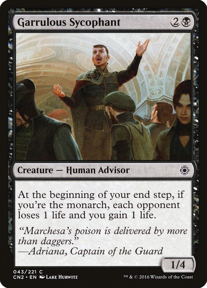 Magic: The Gathering MTG Single Garrulous Sycophant [Conspiracy: Take the Crown]