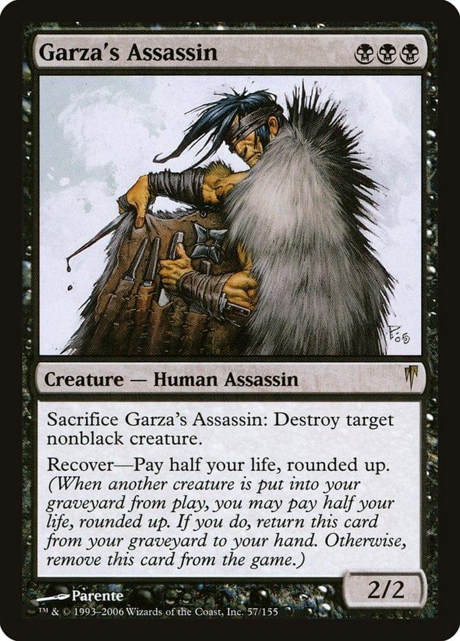 Magic: The Gathering MTG Single Garza's Assassin [Coldsnap]