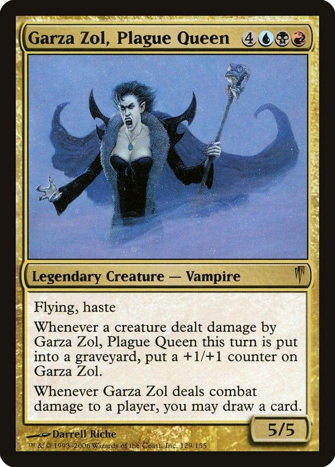 Magic: The Gathering MTG Single Garza Zol, Plague Queen [Coldsnap]