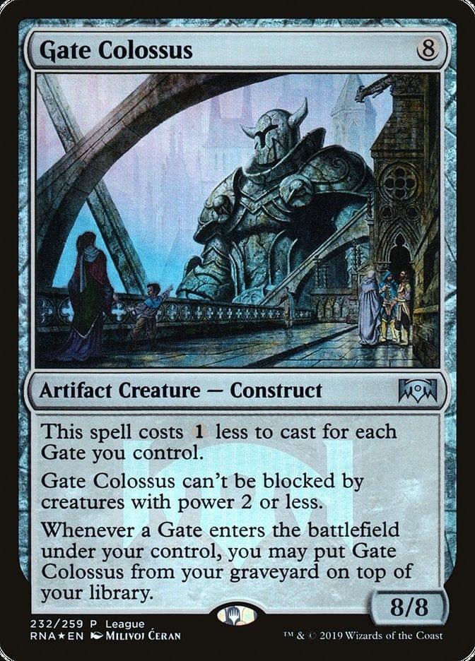 Magic: The Gathering MTG Single Gate Colossus (League) [Ravnica Allegiance Promos]