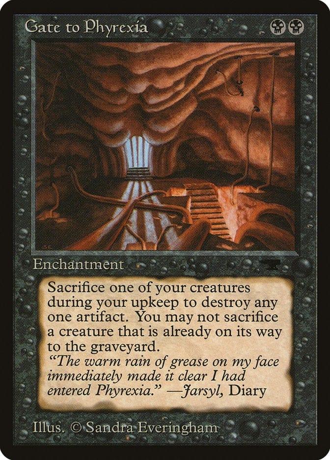 Magic: The Gathering MTG Single Gate to Phyrexia [Antiquities]