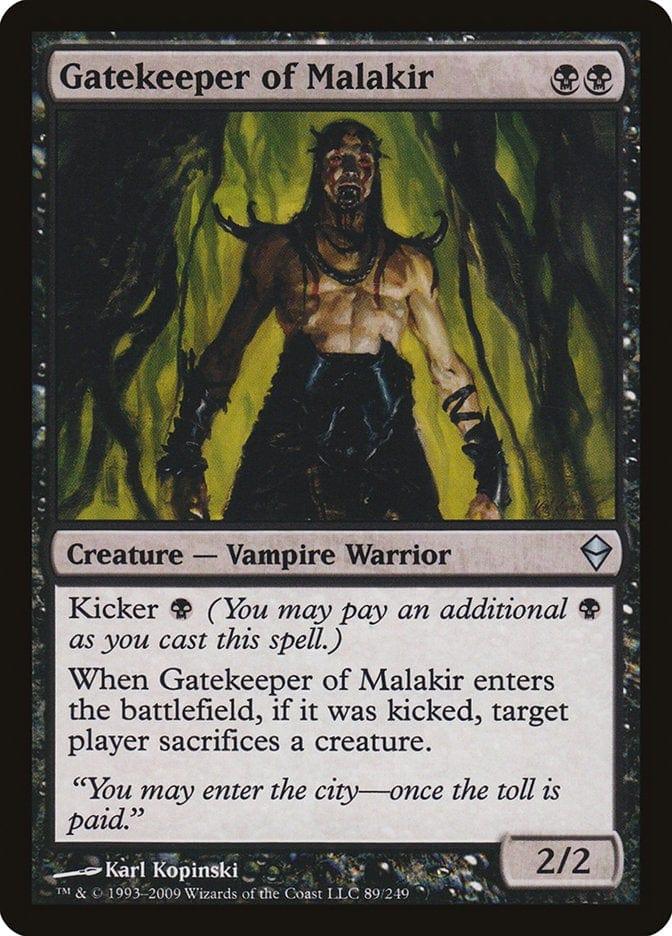 Magic: The Gathering MTG Single Gatekeeper of Malakir [Zendikar]