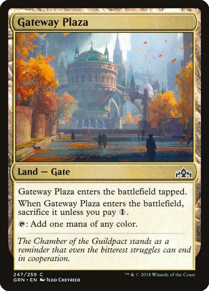 Magic: The Gathering MTG Single Gateway Plaza [Guilds of Ravnica]