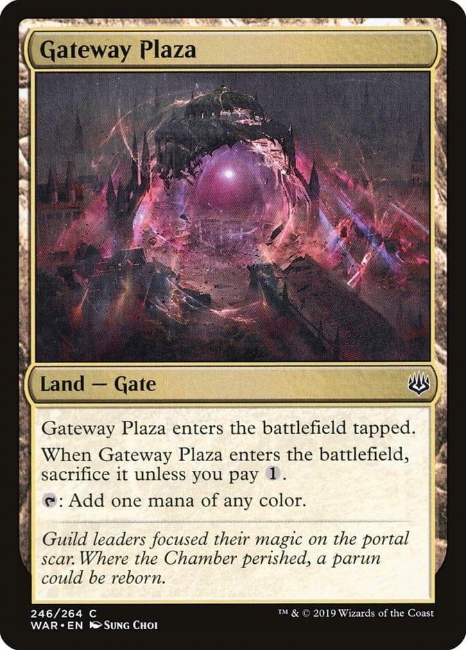 Magic: The Gathering MTG Single Gateway Plaza [War of the Spark]
