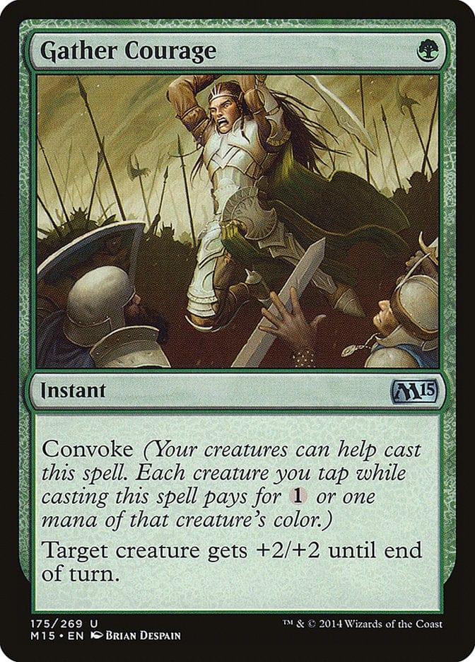 Magic: The Gathering MTG Single Gather Courage [Magic 2015]