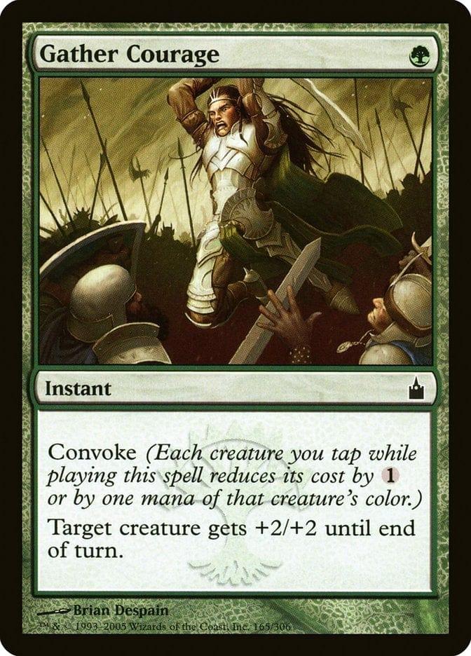 Magic: The Gathering MTG Single Gather Courage [Ravnica: City of Guilds]