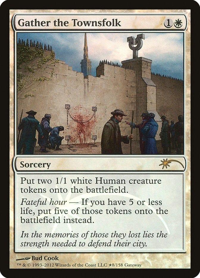 Magic: The Gathering MTG Single Gather the Townsfolk [Wizards Play Network 2012]