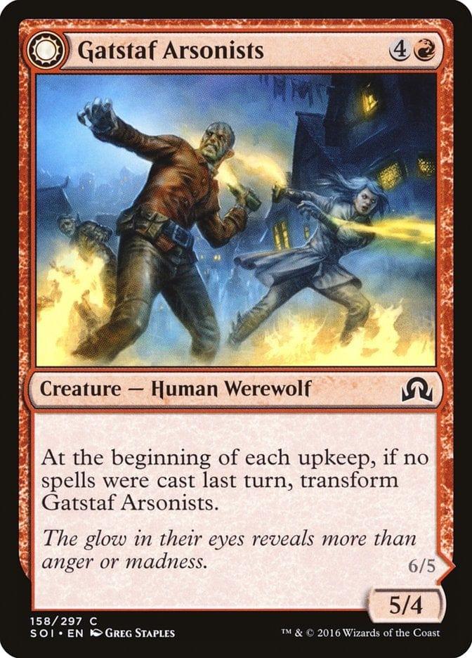 Magic: The Gathering MTG Single Gatstaf Arsonists // Gatstaf Ravagers [Shadows over Innistrad]