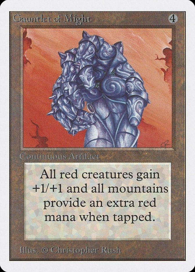 Magic: The Gathering MTG Single Gauntlet of Might [Unlimited Edition]