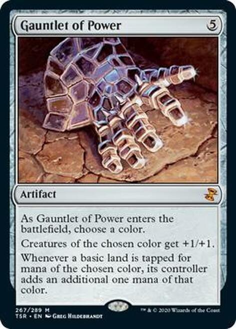 Magic: The Gathering MTG Single Gauntlet of Power [Time Spiral Remastered]