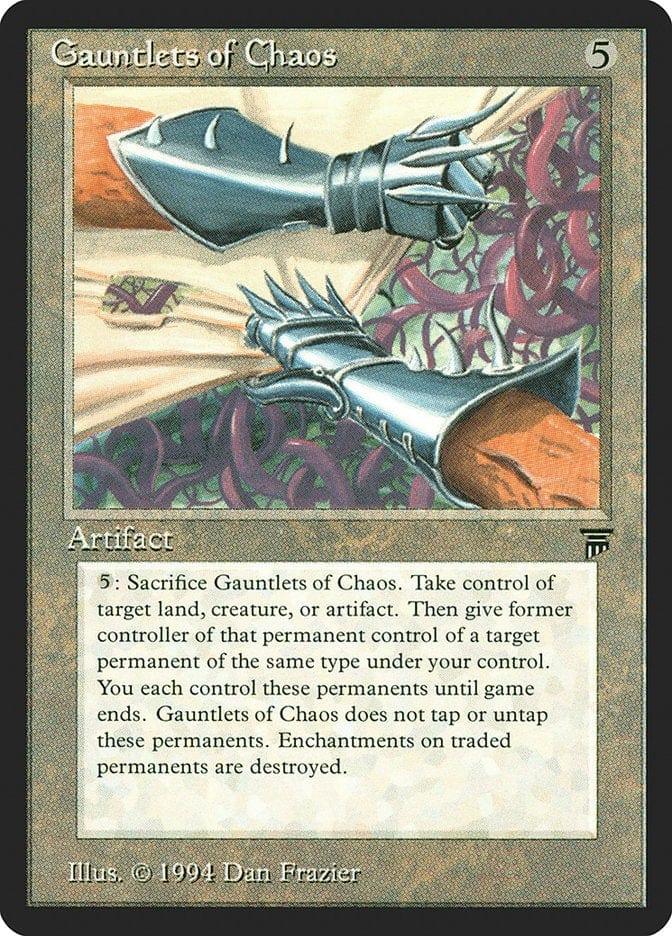 Magic: The Gathering MTG Single Gauntlets of Chaos [Legends]