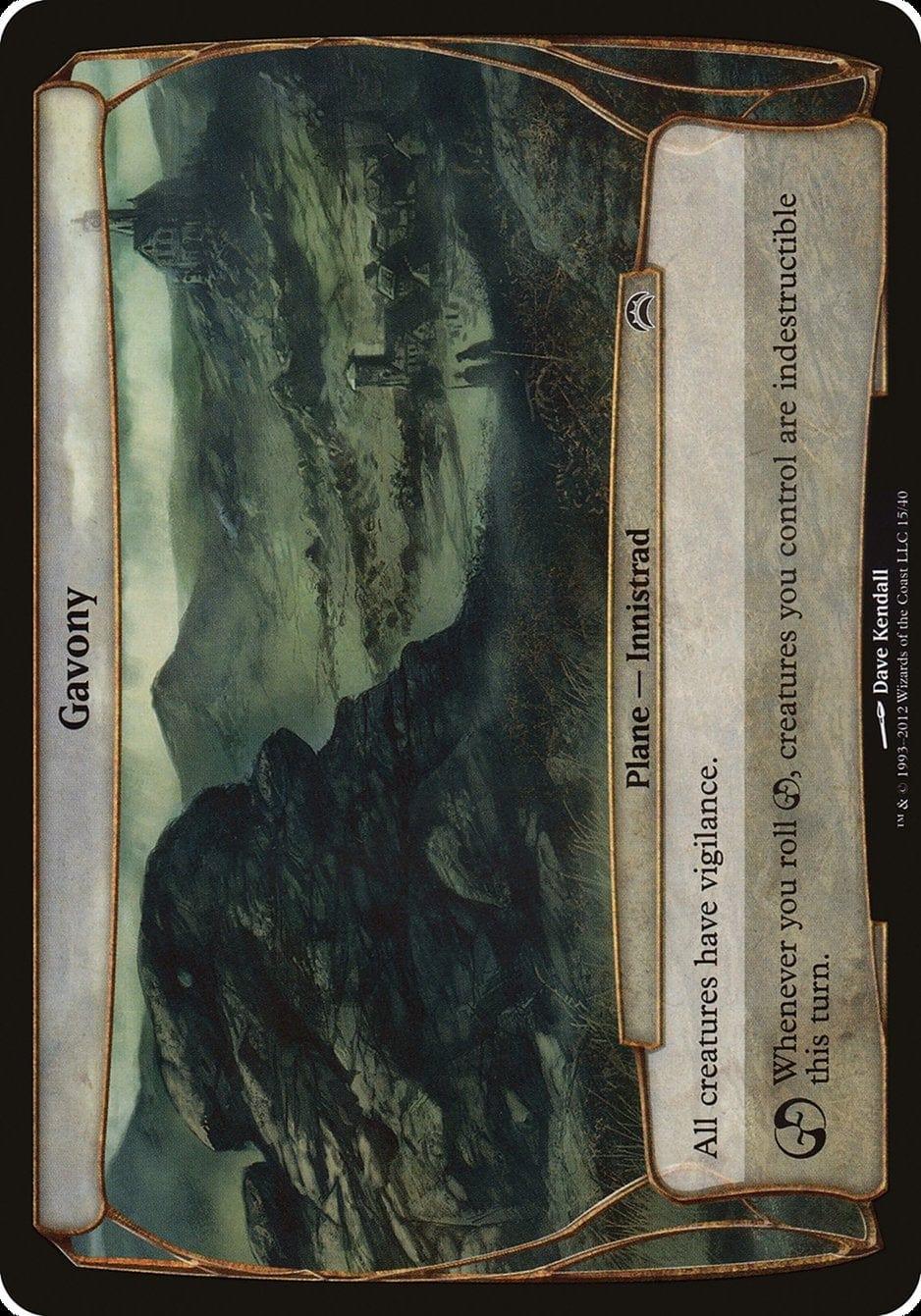 Magic: The Gathering MTG Single Gavony (Planes) [Planechase 2012 Planes]