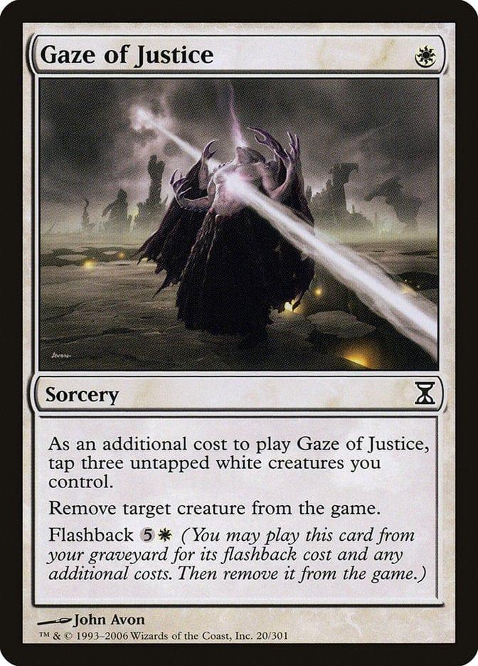 Magic: The Gathering MTG Single Gaze of Justice [Time Spiral]
