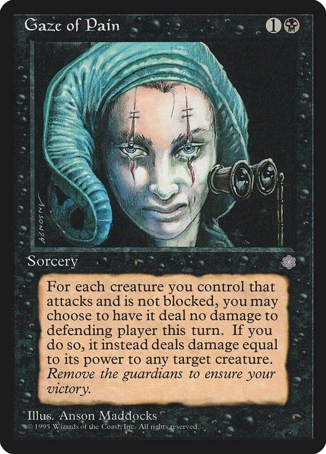 Magic: The Gathering MTG Single Gaze of Pain [Ice Age]