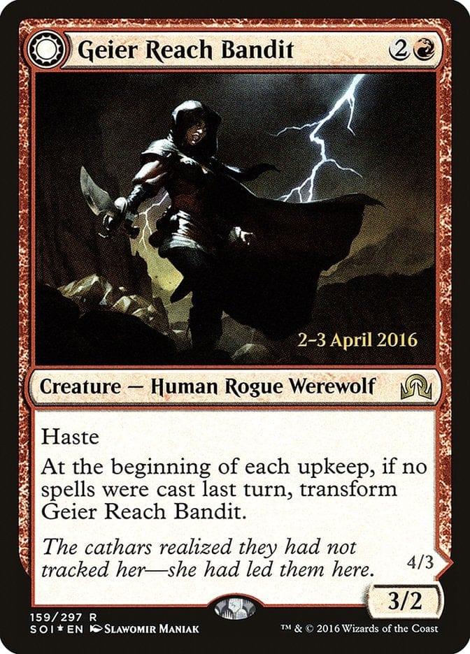 Magic: The Gathering MTG Single Geier Reach Bandit // Vildin-Pack Alpha [Shadows over Innistrad Prerelease Promos]
