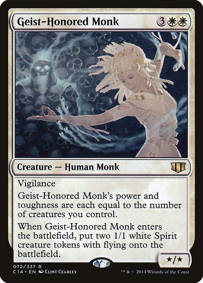 Magic: The Gathering MTG Single Geist-Honored Monk [Commander 2014]