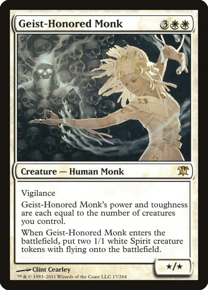 Magic: The Gathering MTG Single Geist-Honored Monk [Innistrad]
