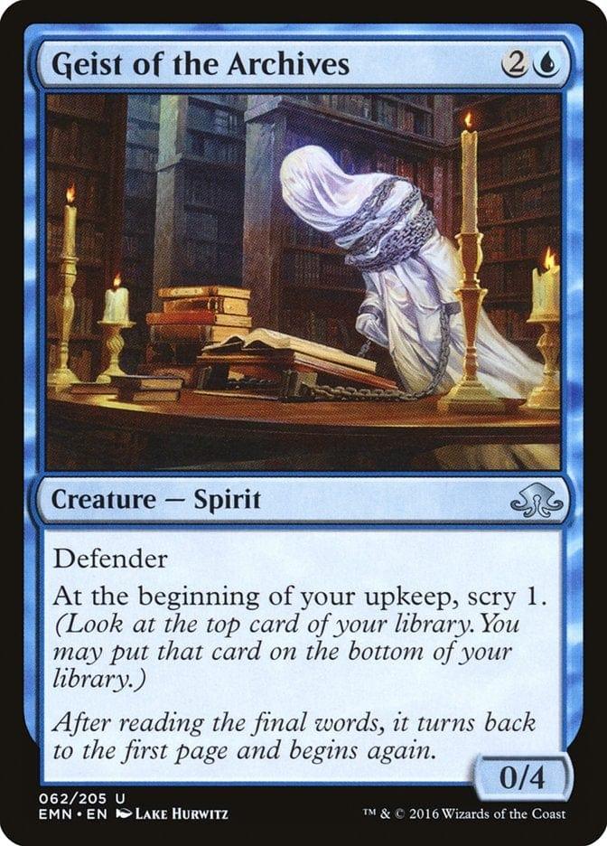Magic: The Gathering MTG Single Geist of the Archives [Eldritch Moon]