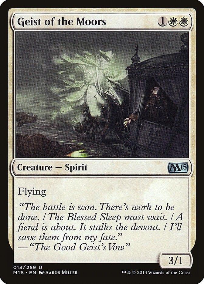 Magic: The Gathering MTG Single Geist of the Moors [Magic 2015]