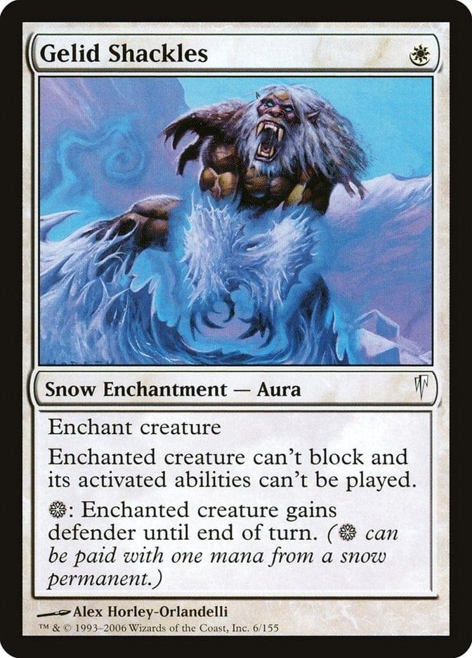 Magic: The Gathering MTG Single Gelid Shackles [Coldsnap]