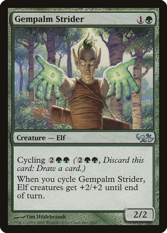 Magic: The Gathering MTG Single Gempalm Strider [Duel Decks: Elves vs. Goblins]