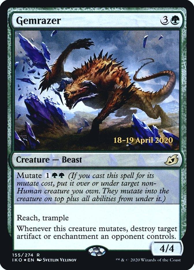 Magic: The Gathering MTG Single Gemrazer  [Ikoria: Lair of Behemoths Prerelease Promos]