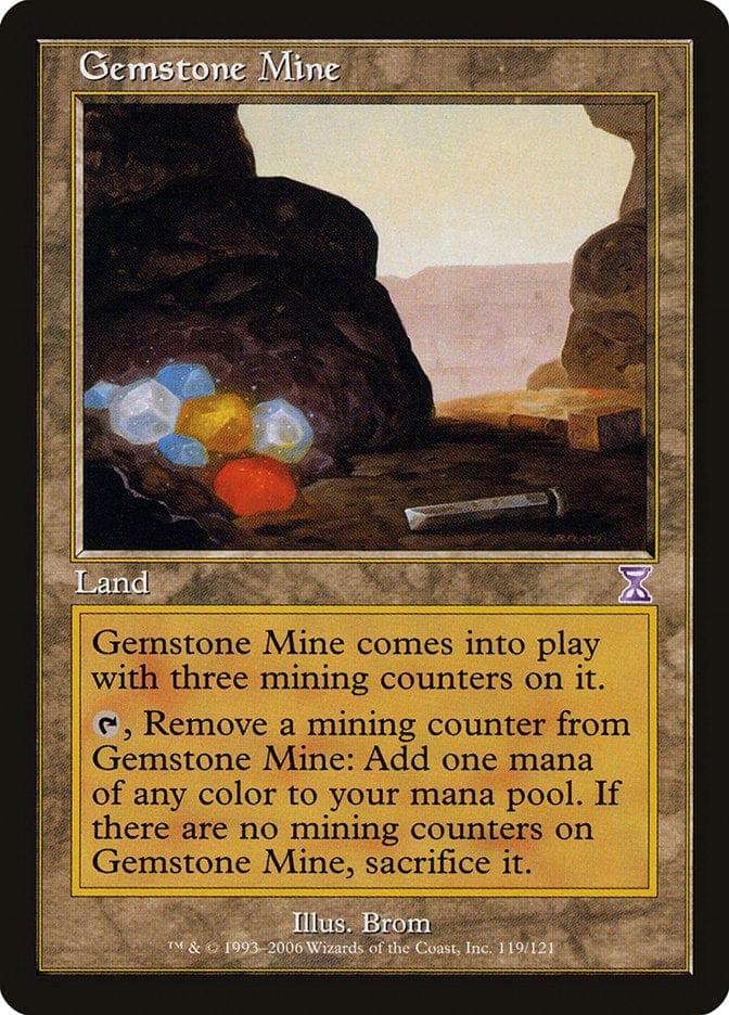 Magic: The Gathering MTG Single Gemstone Mine [Time Spiral Timeshifted]