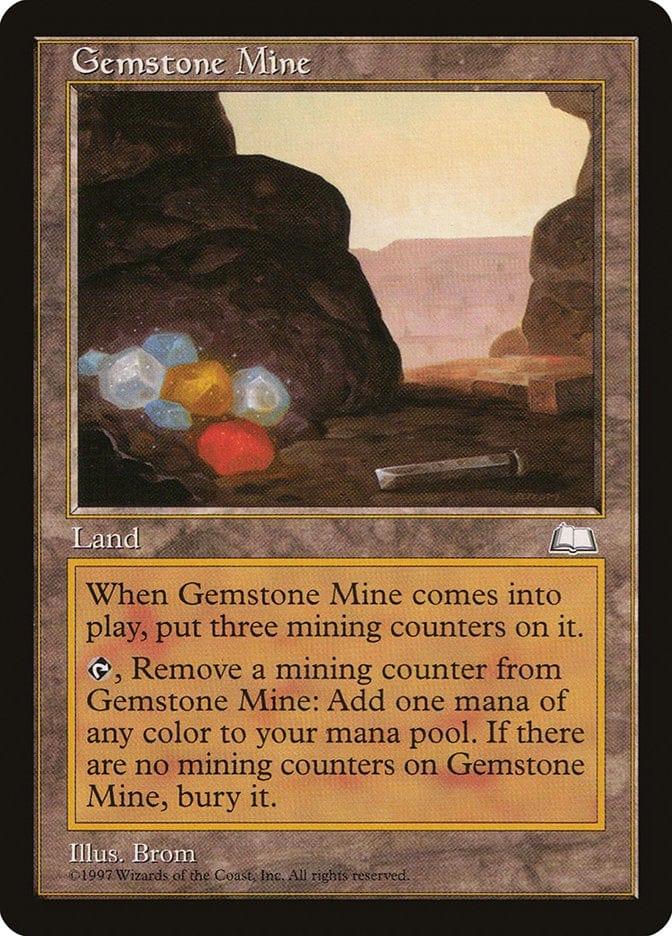 Magic: The Gathering MTG Single Gemstone Mine [Weatherlight]