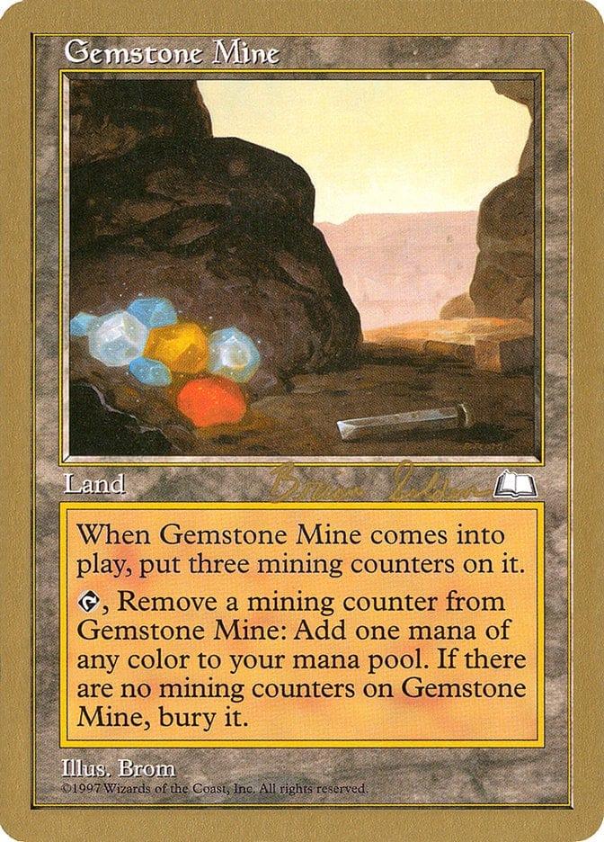 Magic: The Gathering MTG Single Gemstone Mine [World Championship Decks 1998]